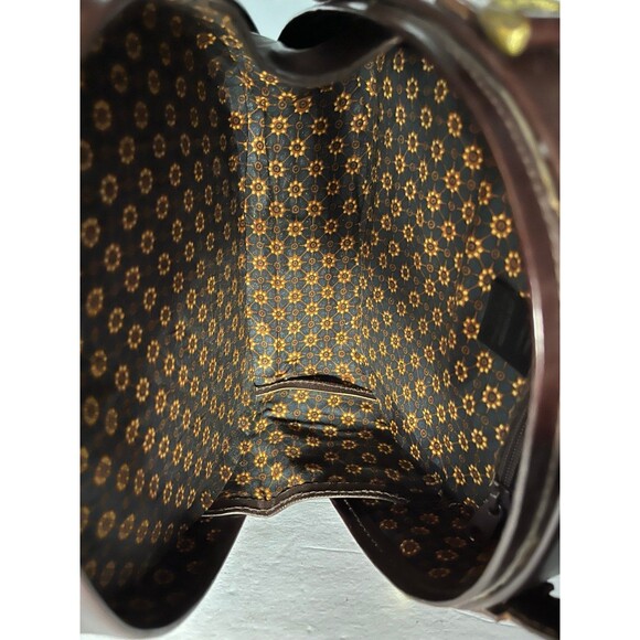 Handmade purse in Indonesia Sita Fashion Bali Mixed leather and fabric New - Picture 5 of 8